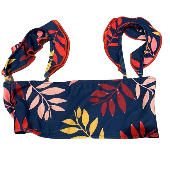 CAROLINA K Bathing suit top Bikini top w/ detachable straps Size XS - Picture 6 of 13